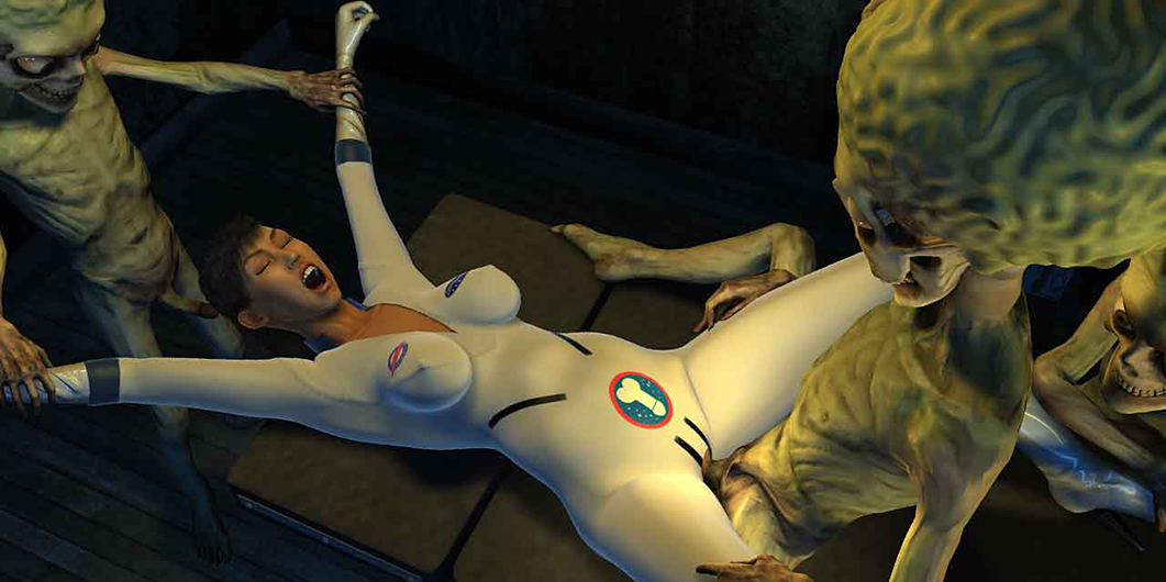 Green Little Creatures Sex Game!